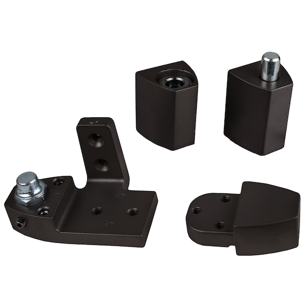 Global Door Controls Arch/Vistawall Style 3/4 in. Right Hand Offset Door Pivot Hinge Set for Adams Rite Type Storefront Door in Duronodic TH1110-RH-DU - main